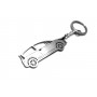 Keychain Citroen C4 I 3D 2004-2010 - (type STEEL)